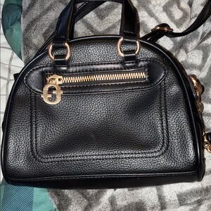 Elegant Black Leather Handbag